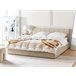 Beliani Cama con almacenaje Poliéster DREUX 191x214 Beliani Cama con almacenaje Poliéster DREUX 191x214 Beige