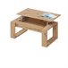 Mesa de centro elevable Neo 105x55 Roble