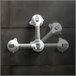 Asa de Seguridad para Baño Angular Doble Blanco