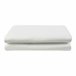 Manta eléctrica Doble Interruptor con 3 posiciones  60W poliéster Blanco