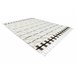 Alfombra SEVILLA Y611A conducción diamantes Franjas Bereber 160x220 Crema