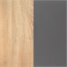 Canapé Luxury Max 3D 135x190 Roble Gris