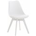 Silla Linares En Estilo Nórdico Blanco
