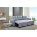 Sofa Cama Chaise Longue Pau Gris Claro