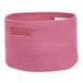 Beliani Cesta CHINIOT Rosa