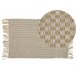 Beliani Alfombra de pelo corto ADABAG 50x80 Beige