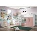 Estanteria de colgar LUPY 8K Rosa talco Rosa