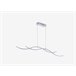 Lámpara de techo SEA Led plateado Plateado