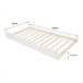 Cajón-cama de madera MARCEAU Natural