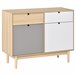 Aparador Auxiliar MDF HOMCOM, hogar - muebles de comedor 100 Multicolor
