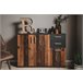 Aparador 3 puertas 2 cajones vintage BETTY Madera