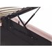 Beliani Cama con somier Bouclé DINAN 97x214 Rosa Talco