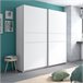 Armario  puertas correderas 182 Blanco