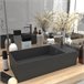 Lavabo De Baño Gris Oscuro