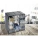 Armario multiusos 2 puertas en PVC Antracita