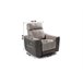 Sillón relax eléctrico MOON color gris claro y gris oscuro Gris