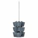 Jardín vertical colgante COUBI HERBAL 9L Gris