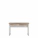 Escritorio VERONA 2 cajones blanco/Roble Blanco/ Madera