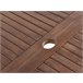 Beliani Conjunto de comedor CESANA Marron