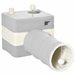 Túnel para Gatos Aglomerado de Madera, Franela, Sisal PawHut Gris