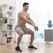 Pesa Rusa de Agua para Entrenamiento Fitness con Guía de Ejercicios Negro