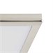 Panel Led Rectangular Metal Serie Tivoli Niquel