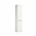 Armario multiusos 2 puertas efecto madera 45 Blanco