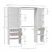 Armario vestidor Summer 3 cajones Blanco