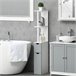Armario de Baño MDF, Melamina de Madera kleankin, hogar - baño Gris