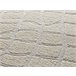 Alfombra de estilo moderno con relieve BARESA - ATTICGO 80x150 Plateado