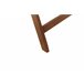 Beliani Conjunto plegable AMANTEA Marron
