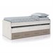 Cama doble juvenil Ares Blanco Veta