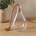 Well Home Gota de vidrio + cuerda H25 Transparente