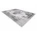 Alfombra lavable ANDRE 1187 Ornamento vintage 80x150 Gris