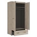 Armario 2 puertas 1 cajón Abriel Madera