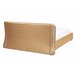 Beliani Cama de agua Piel PARIS 175x228 Dorado