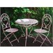 Beliani Conjunto plegable ALBINIA Rosa
