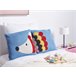 Beliani Cojín decorativo PASHOT Azul