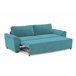 Sofá cama 3 plazas HANSAN Azul