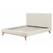 Beliani Cama con somier Chenilla TALENCE 177x218 Beige