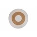 Alfombra Yute Adda Home Natural/ Blanco