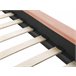 Beliani Cama con somier Terciopelo MARVILLE 162x225 Arena