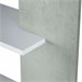 Pack 4 Estanterías Modernas para Salón Comedor Blanco/ Gris