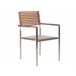 Beliani Conjunto de comedor VIAREGGIO Madera Clara
