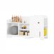 Estantería Infantil en Forma de Elefante KMB62-W SoBuy Blanco