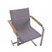 Beliani Conjunto de comedor MALETTO/COSOLETO Blanco/ Gris