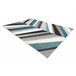 Alfombra LISBOA espina de pescado 120x170 Azul