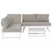 Beliani Conjunto longue COCCORINO Gris Oscuro