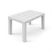 Banqueta de exterior Nailu 39x60 Blanco