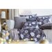 FUNDA DE COJIN DE TERCIOPELO DE NAVIDAD RUSTIC Gris